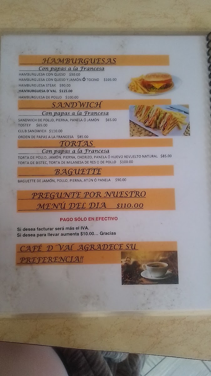 Café D'val Menu - Image 5